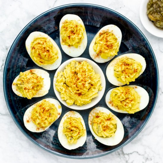 Easy Keto Deviled Eggs