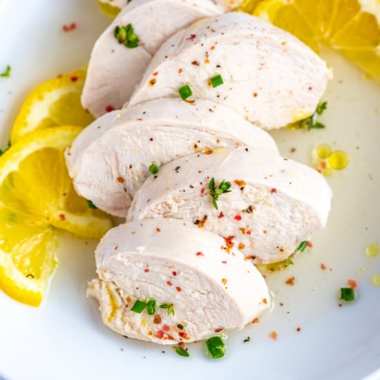 Perfect Poached Chicken Recipe