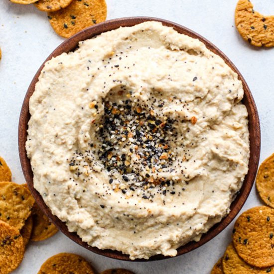 Everything Bagel Seasoning Hummus