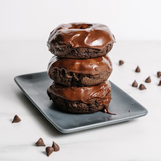 Girl Scout Cookie Thin Mint Donuts