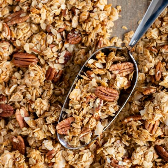 Go-To Coconut Pecan Granola