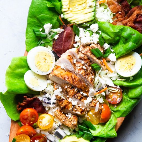 Healthy Chicken Cobb Salad