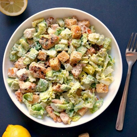 Grilled Chicken Caesar Salad