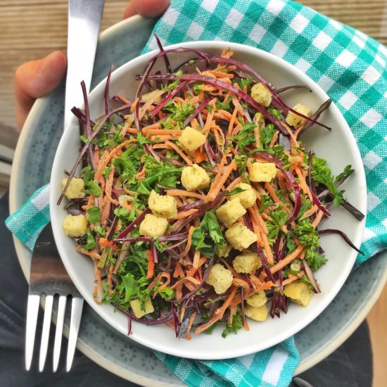 Red Cabbage Slaw