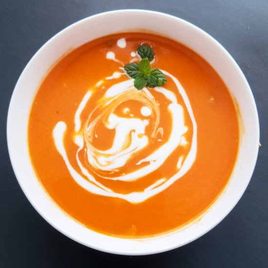 Roasted Sweet Potato Soup