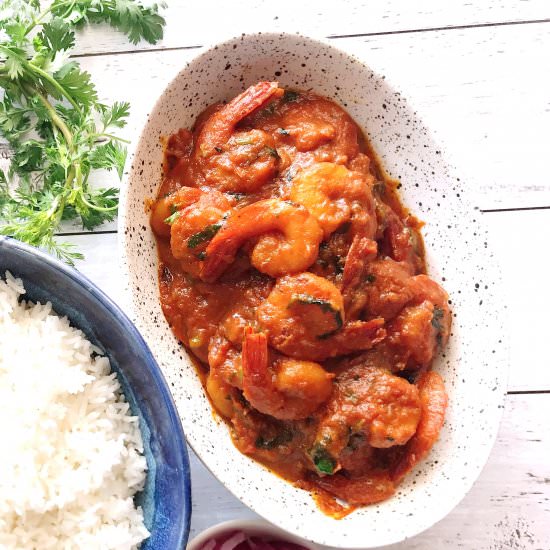 Firecracker Prawn Curry