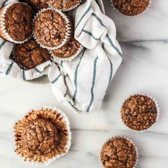 Almond Flour Banana Muffins