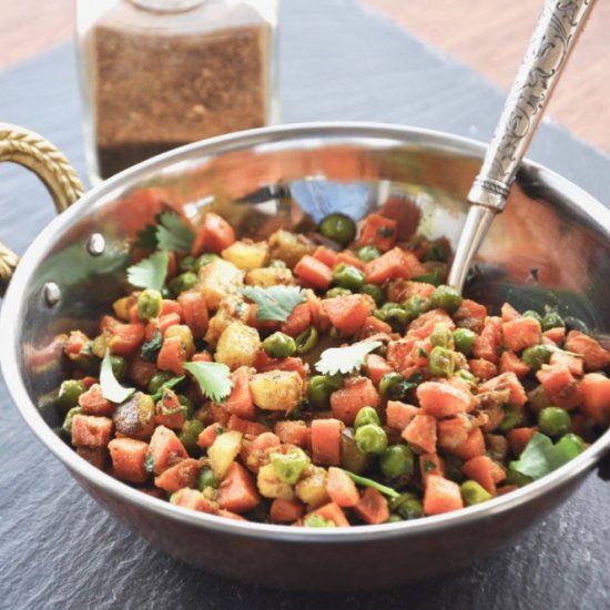 Curried Carrots and Potatoes