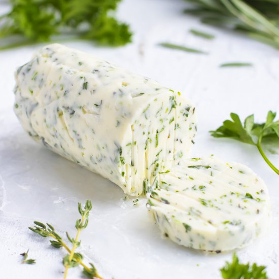 Homemade Garlic Herb Butter