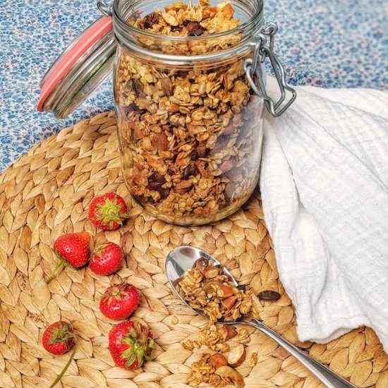 Orange Coconut Granola