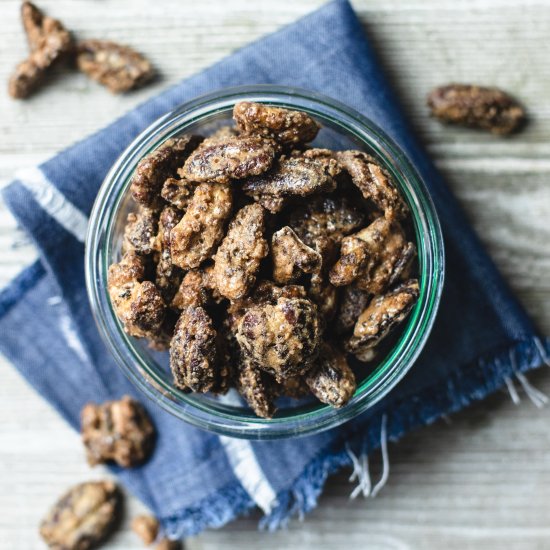 Sugar-free Candied Pecans