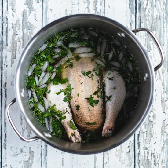 The Proper Way to Brine Poultry