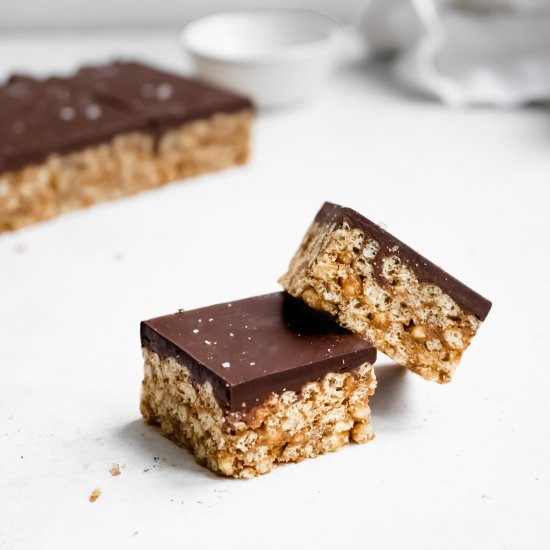 Almond Butter Scotcheroos