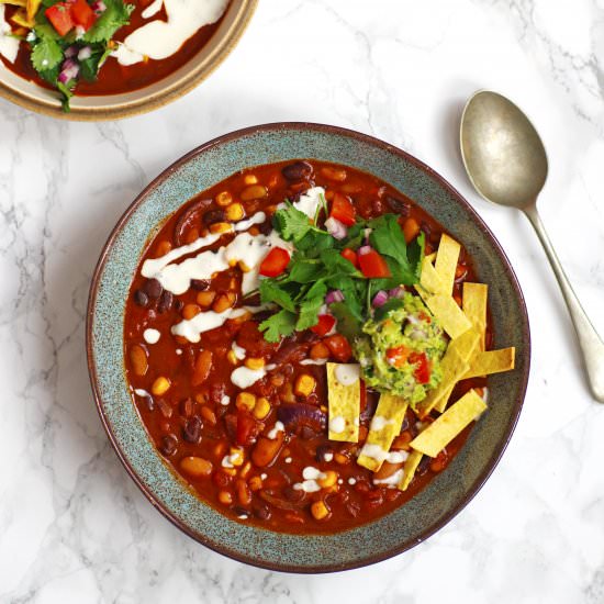 Ultimate 5 Bean Chili