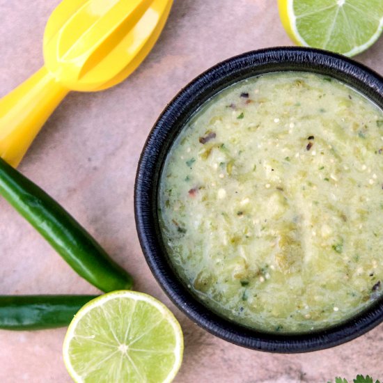 Roasted Tomatillo Salsa