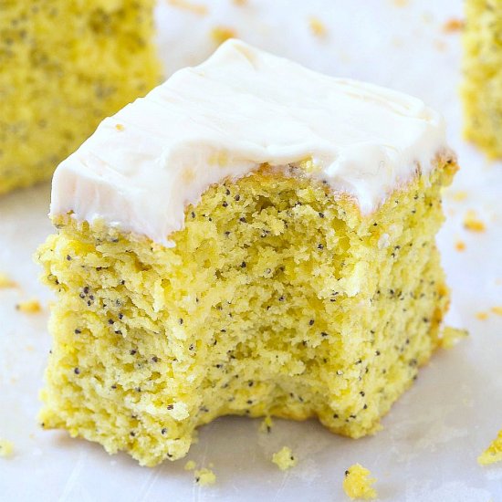 Lemon Poppy Seed Cake