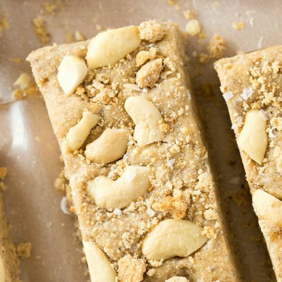 Coconut Cashew Keto Bars