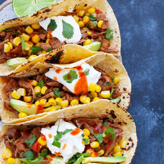 Instant Pot Jackfruit Tacos