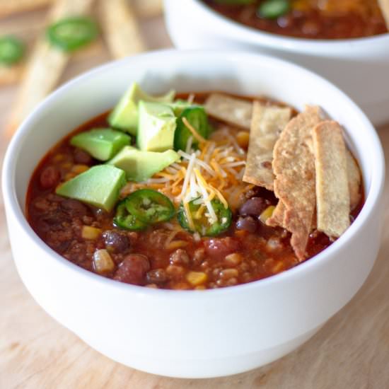 Beef Taco Soup