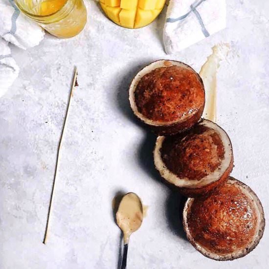 Mango & Cayenne Malva Pudding