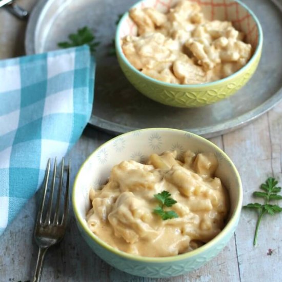 Slow Cooker Macaroni Cheese