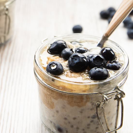 Vegan Make-Ahead Chia Oats