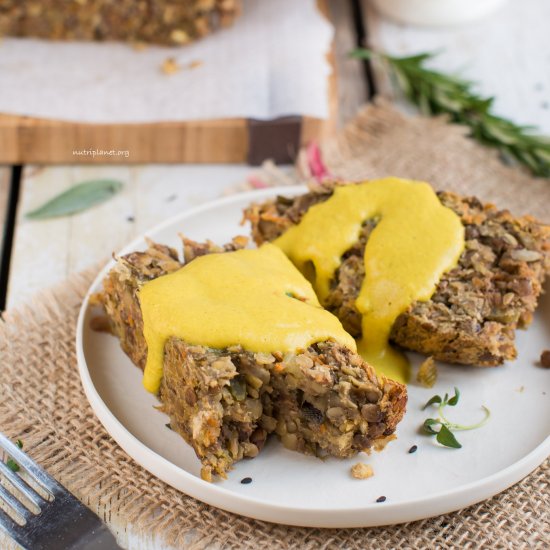 Simple Vegan Lentil Loaf