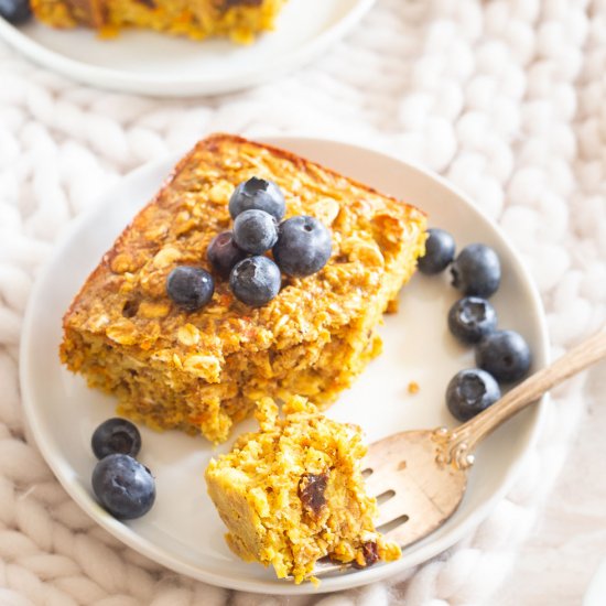 Baked Turmeric Oatmeal