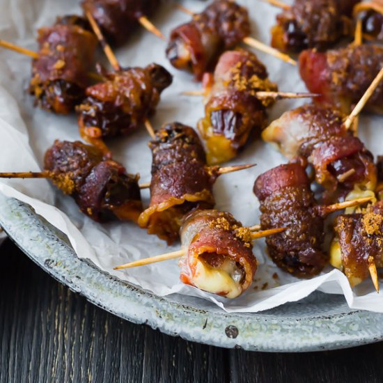 Bacon Wrapped Dates