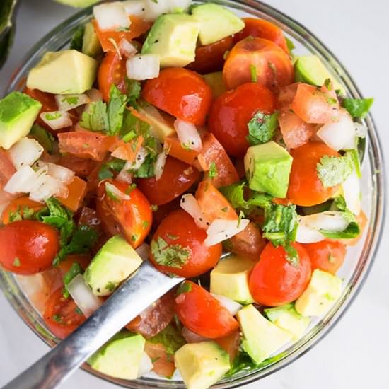 Tomato Avocado Salad