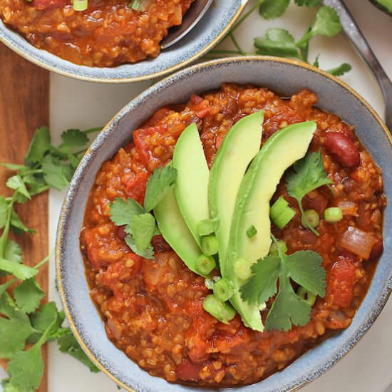 Best Ever Vegan Chili