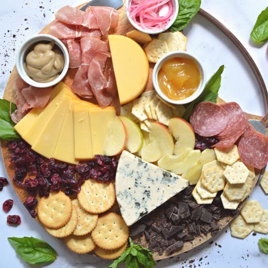 Galentine’s Day Blue Cheese Board