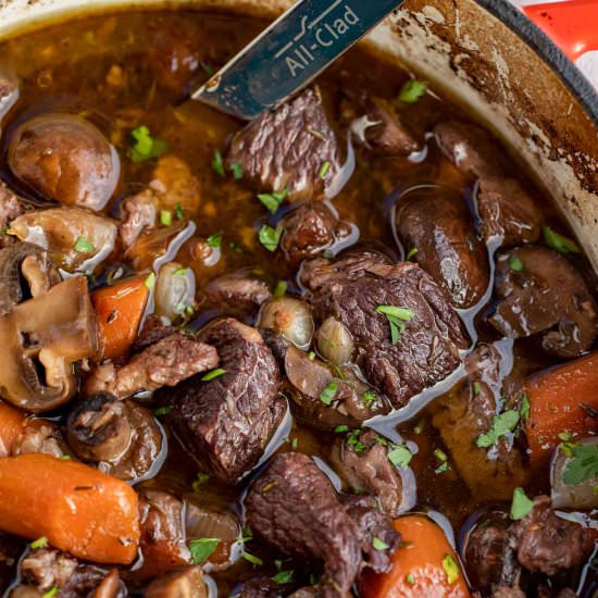 Beef Bourguignon