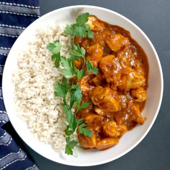 Chicken Curry with Coconut Milk