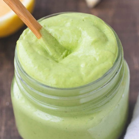 Avocado Green Goddess Dressing