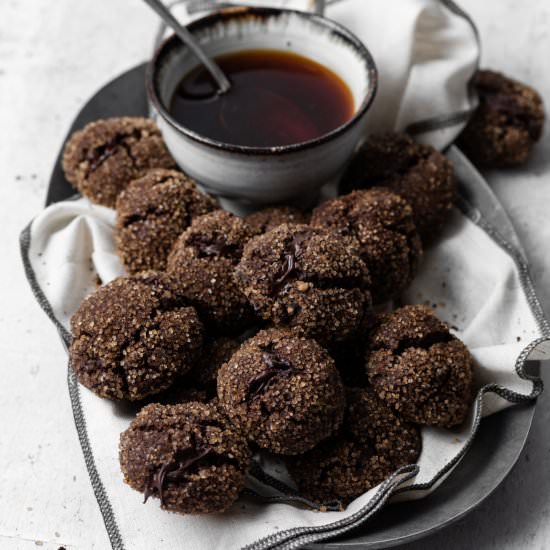 Double Chocolate Chai Cookies