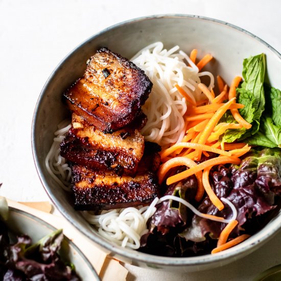 Pork Belly Vermicelli Bowl