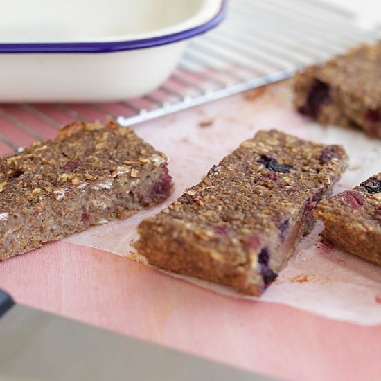 Protein Breakfast Bar with Berries