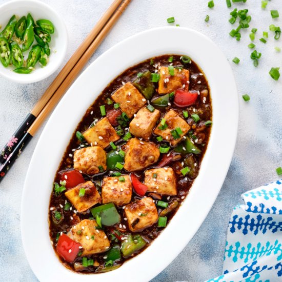 Chilli Paneer (Dry and Gravy)