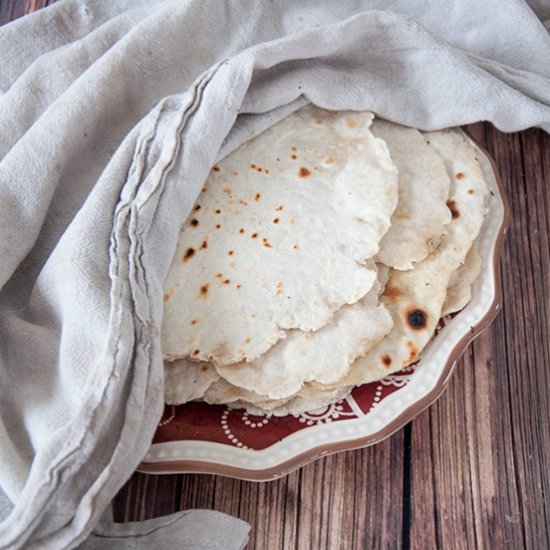 Homemade Flour Tortilla