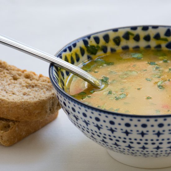 Lemon and Garlic Soup