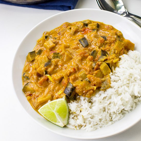 Amazing Aubergine Curry