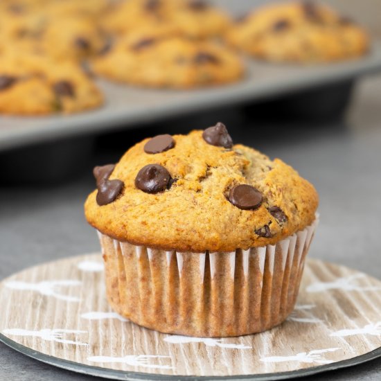 Healthy Oats Banana Muffins