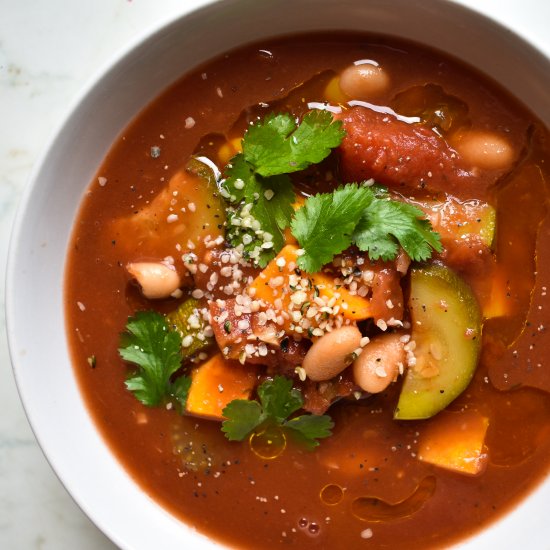 Slow Cook Vegan Balsamic Stew