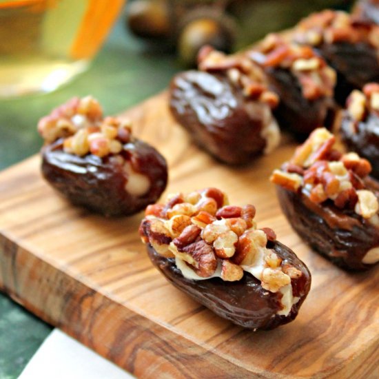 Honey-Cinnamon Cream Cheese Dates