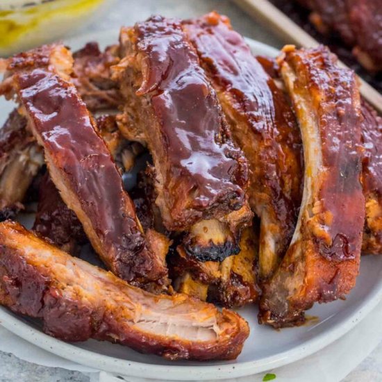 Oven Barbecue Ribs