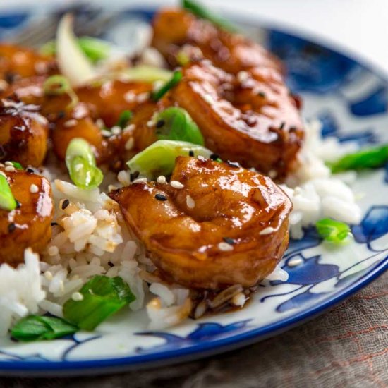 Easy Honey Garlic Shrimp