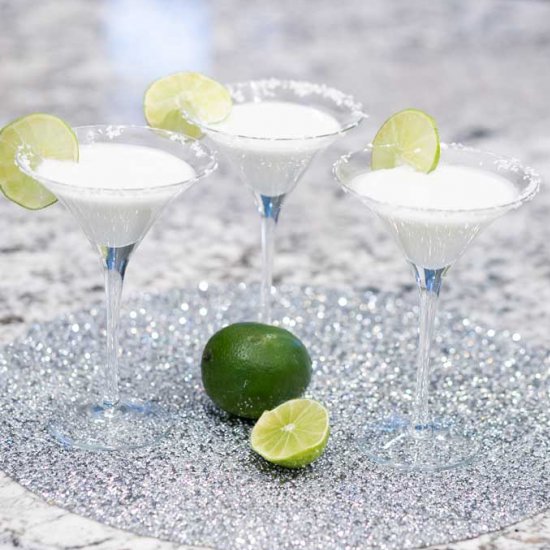 Coconut Lime Martini Mocktail, Keto