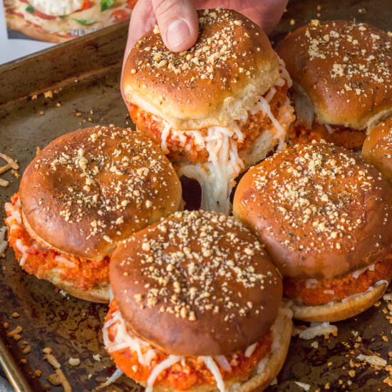 Chick’n Parm Pull-Apart Sandwiches