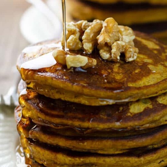 Gluten-Free Quinoa Flour Pancakes